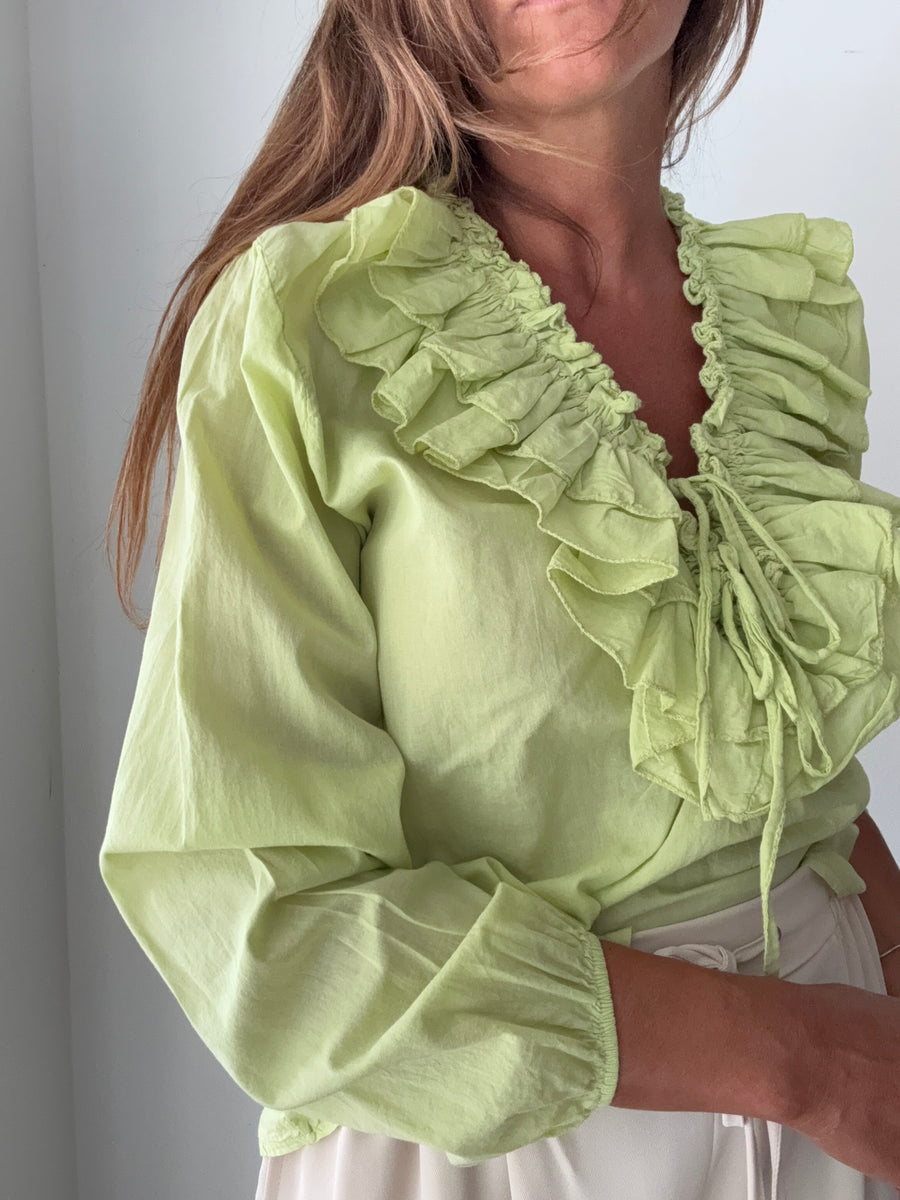 Blusa Alma verde
