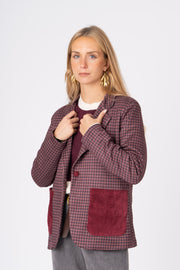 Blazer Camurcina berinjela ref:cas23389