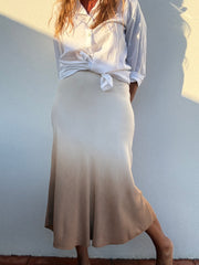 Saia Tie dye camel