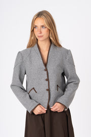 Casaco Highlands castanho ref:cas13647