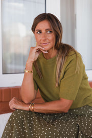 CAMISOLA 3/4 VERDE