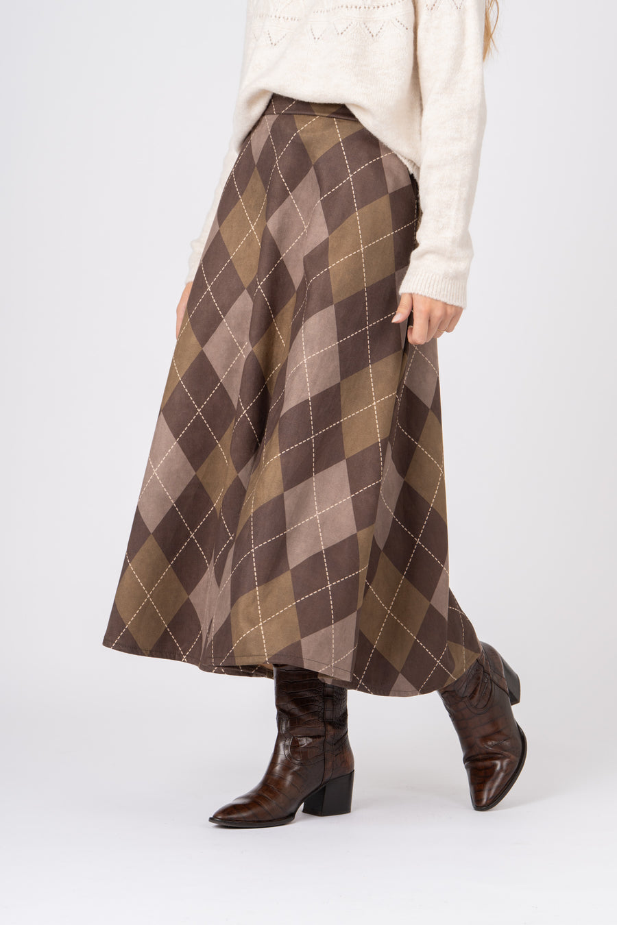 Saia Losango beje ref:sa30157