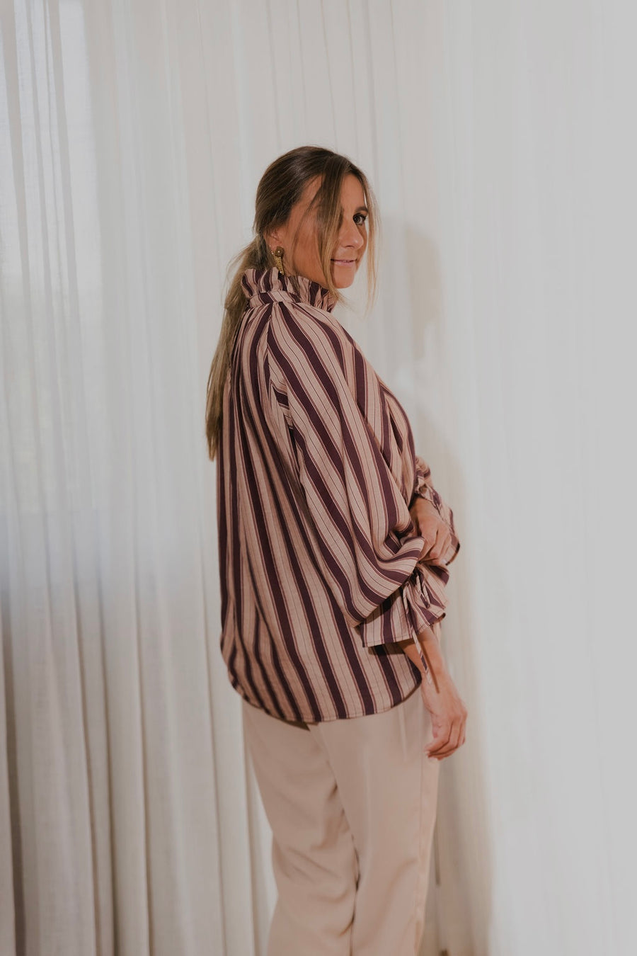 BLUSA ANFORA VINHO