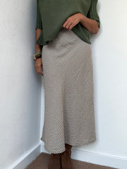 Saia Vichy Maxi Verde
