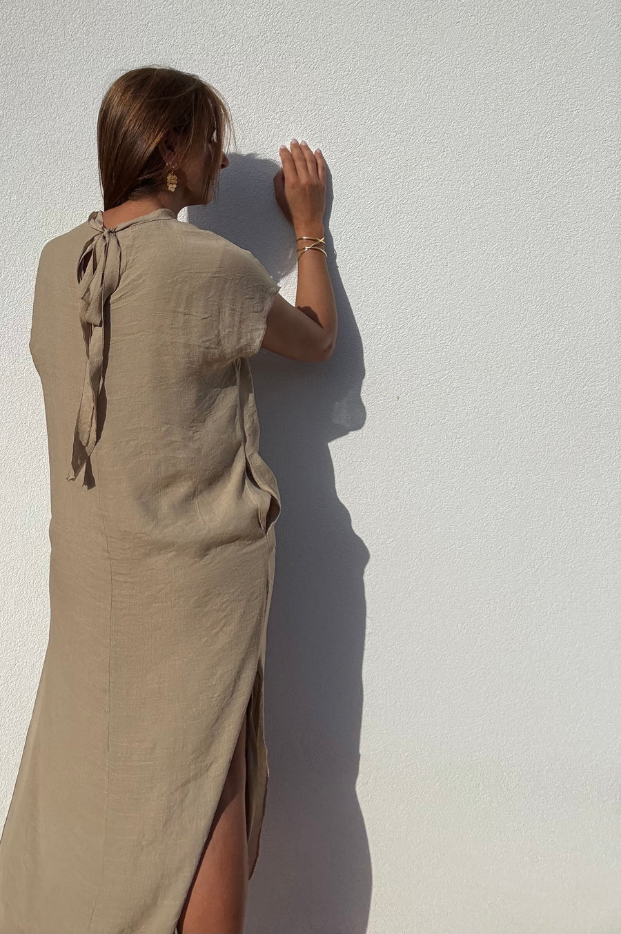 Vestido Brisa Camel