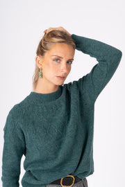 Camisola Tricot verde ref:cm6677