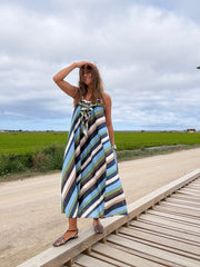 Vestido Bari azul
