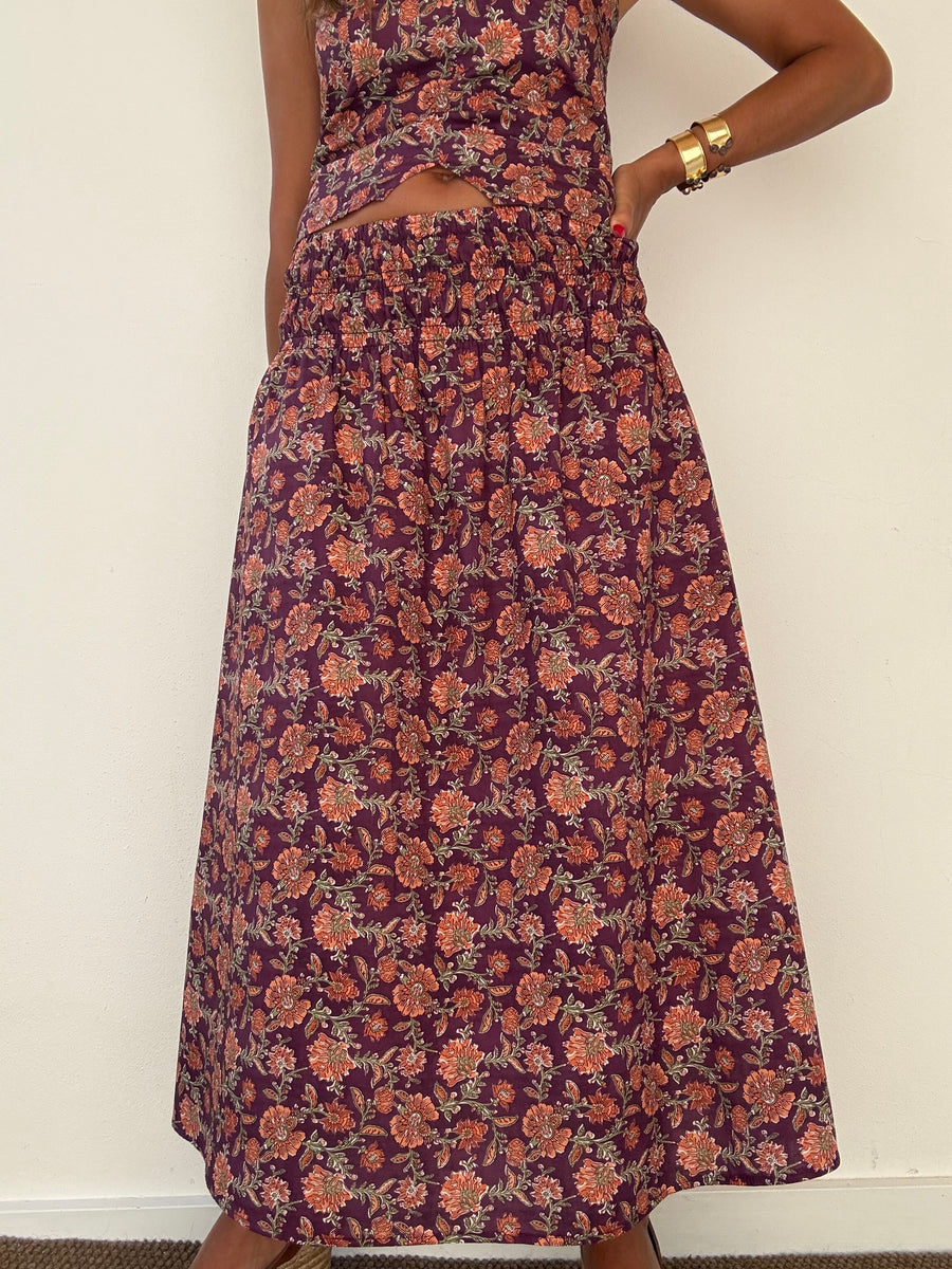 Saia Jaipur Ameixa
