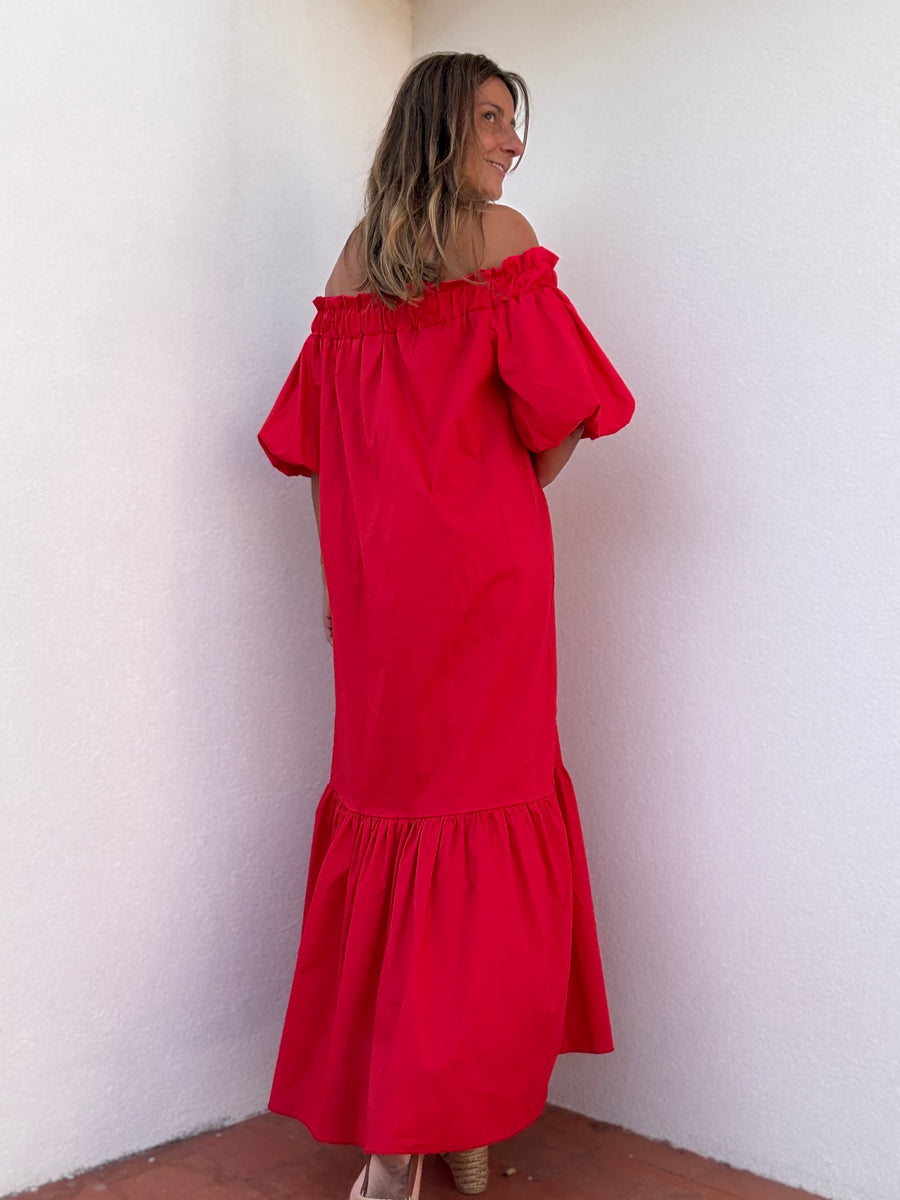Vestido Summer morango