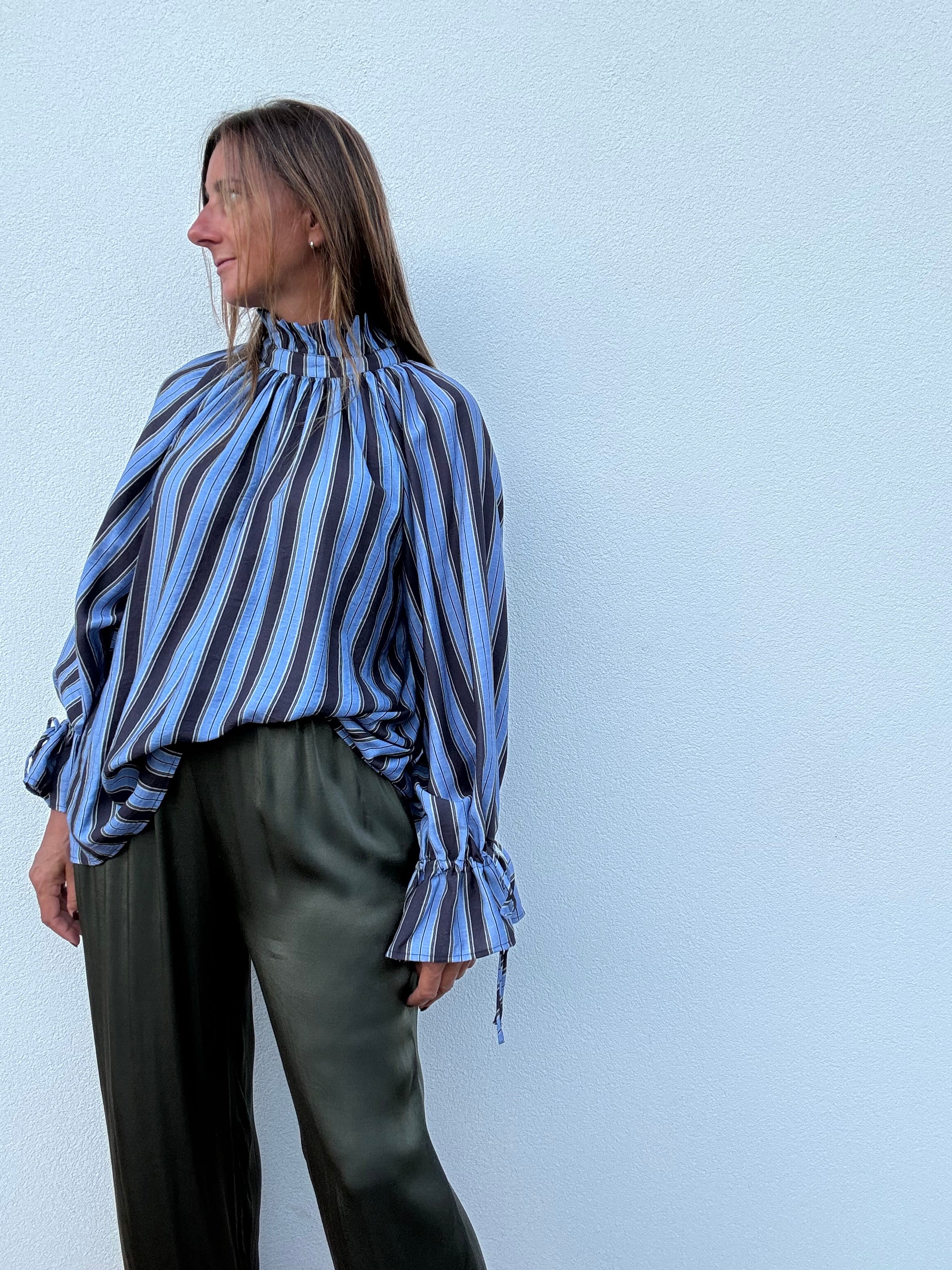 Blusa Ânfora azul
