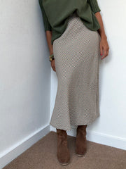 Saia Vichy Maxi Verde