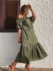 Vestido Summer caqui
