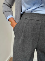 Calças Raiz Antracite