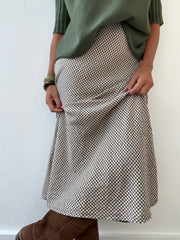 Saia Vichy Maxi Verde