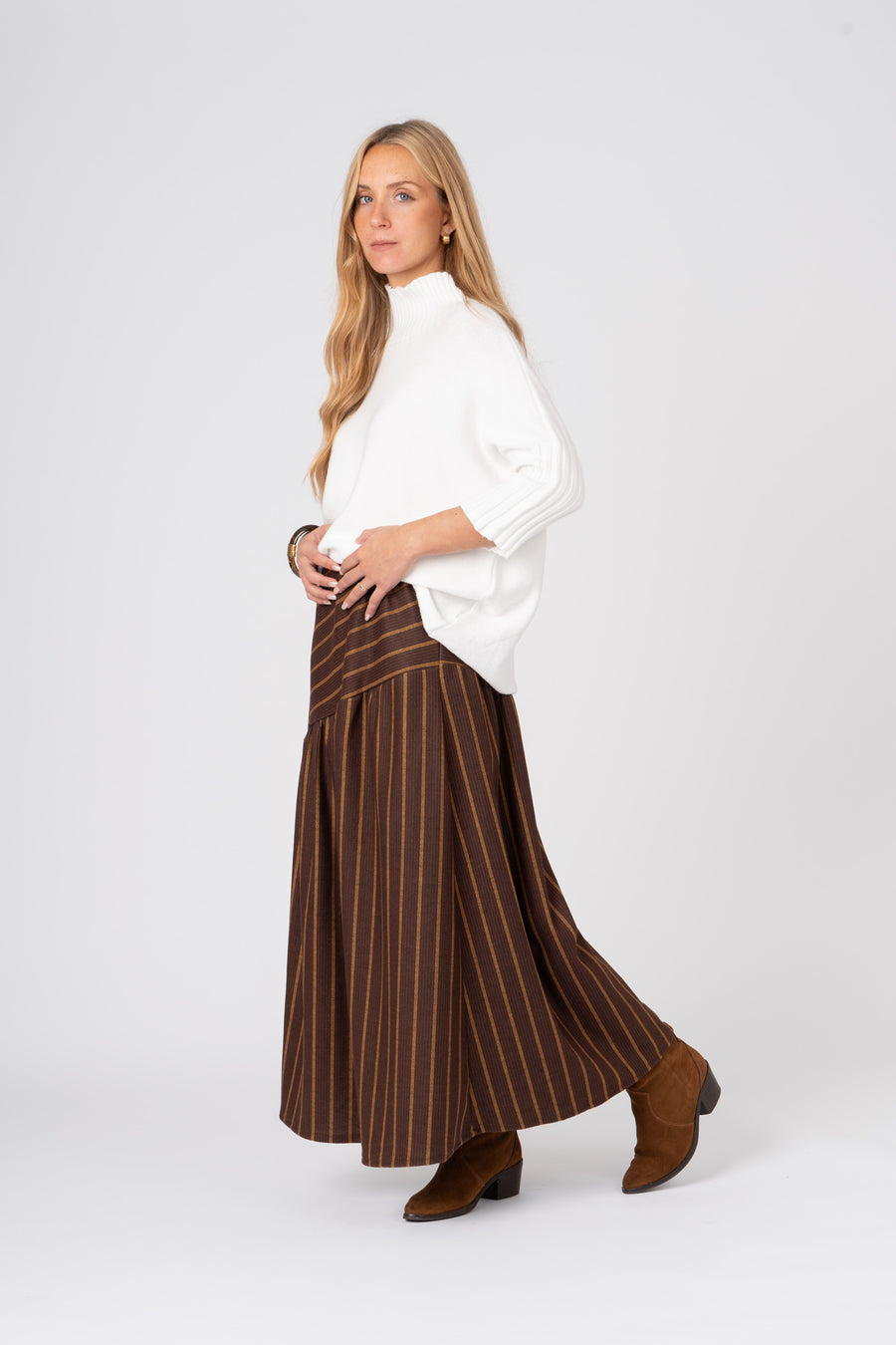 Saia Riscas canela ref:sa35234