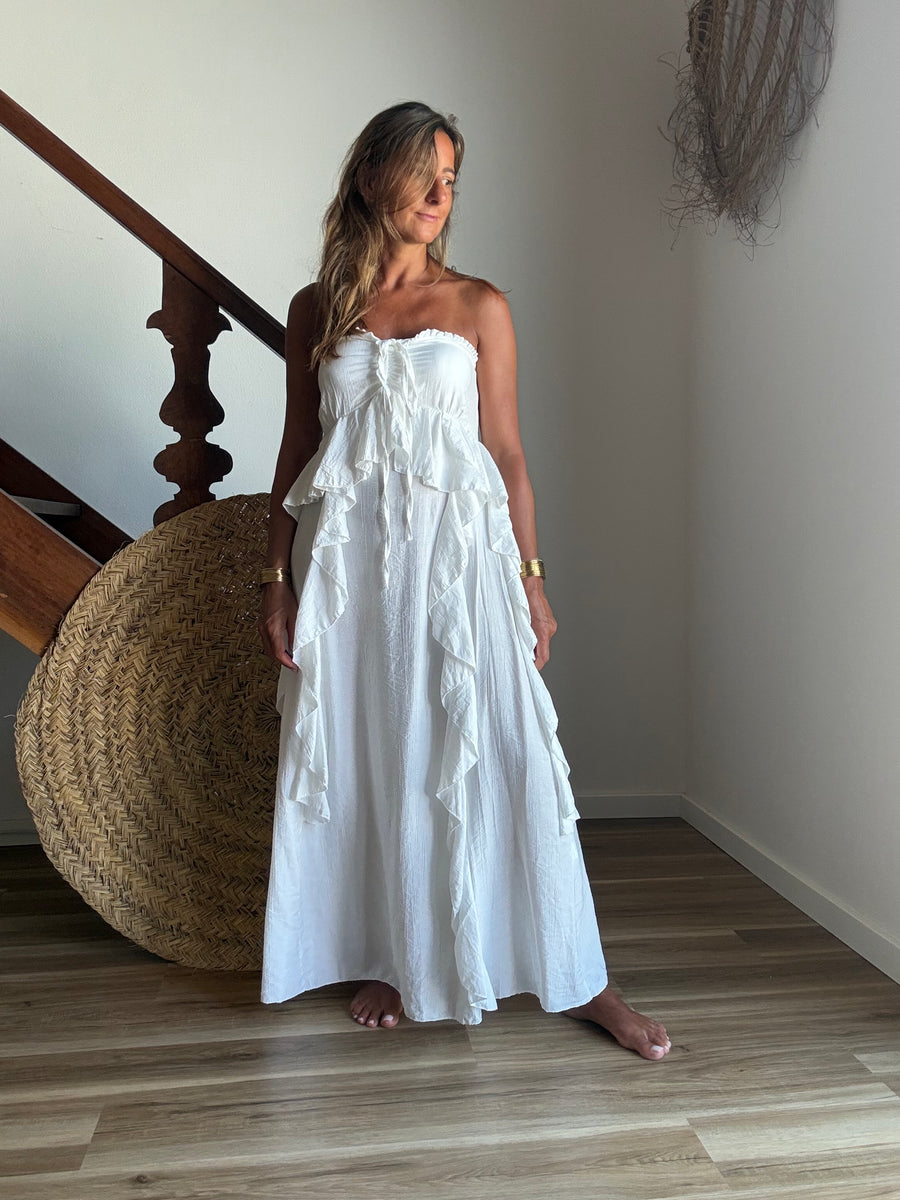 Vestido Zahara branco