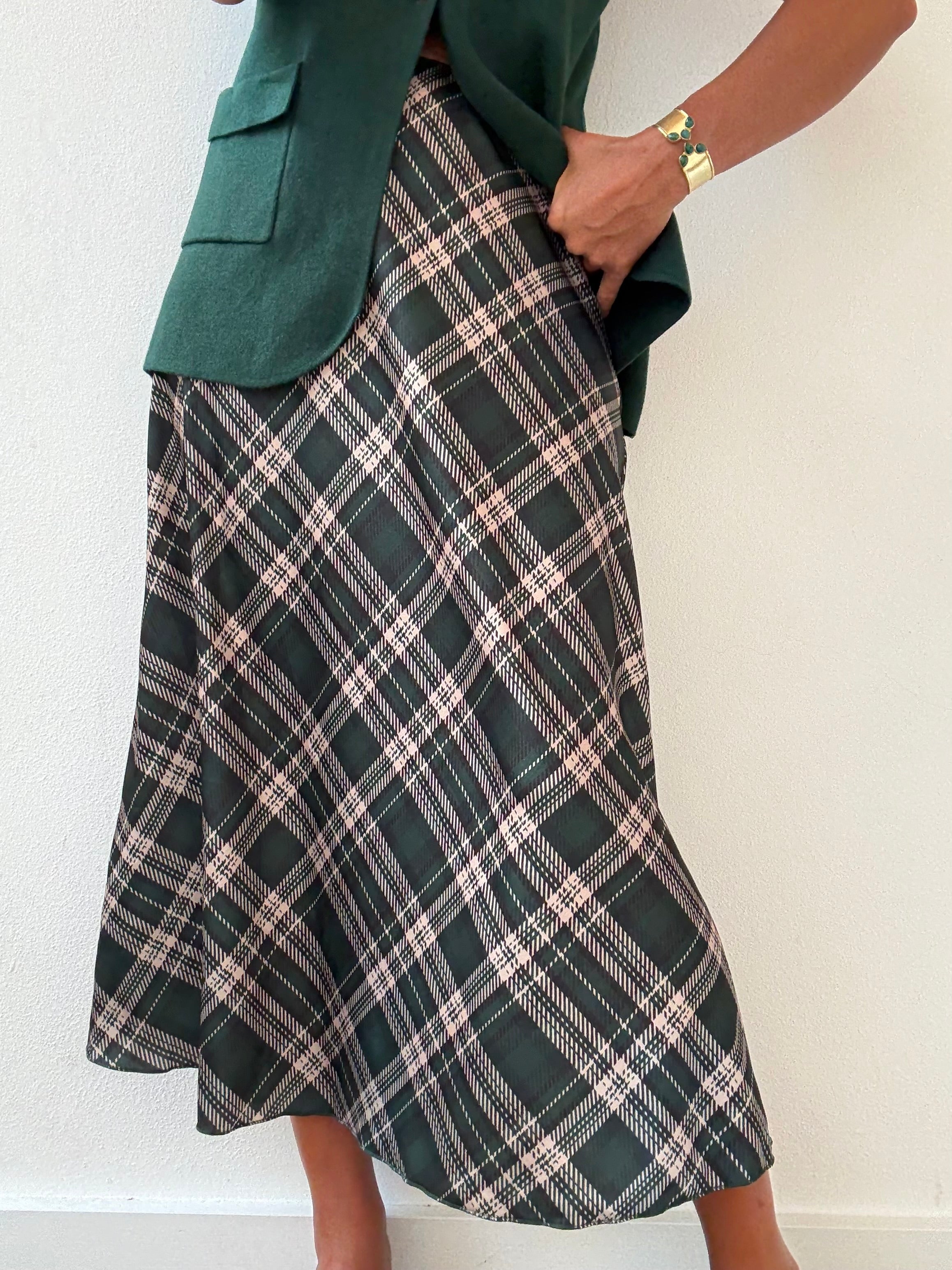 Saia Escocês Verde
