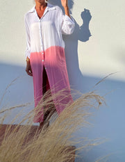 Camiseiro Tie-Dye Coral