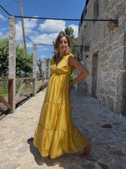 Vestido Toscana amarelo