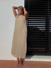 Vestido Brisa Camel