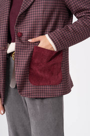 Blazer Camurcina berinjela ref:cas23389