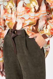 Calças Caqui ref:cal0624