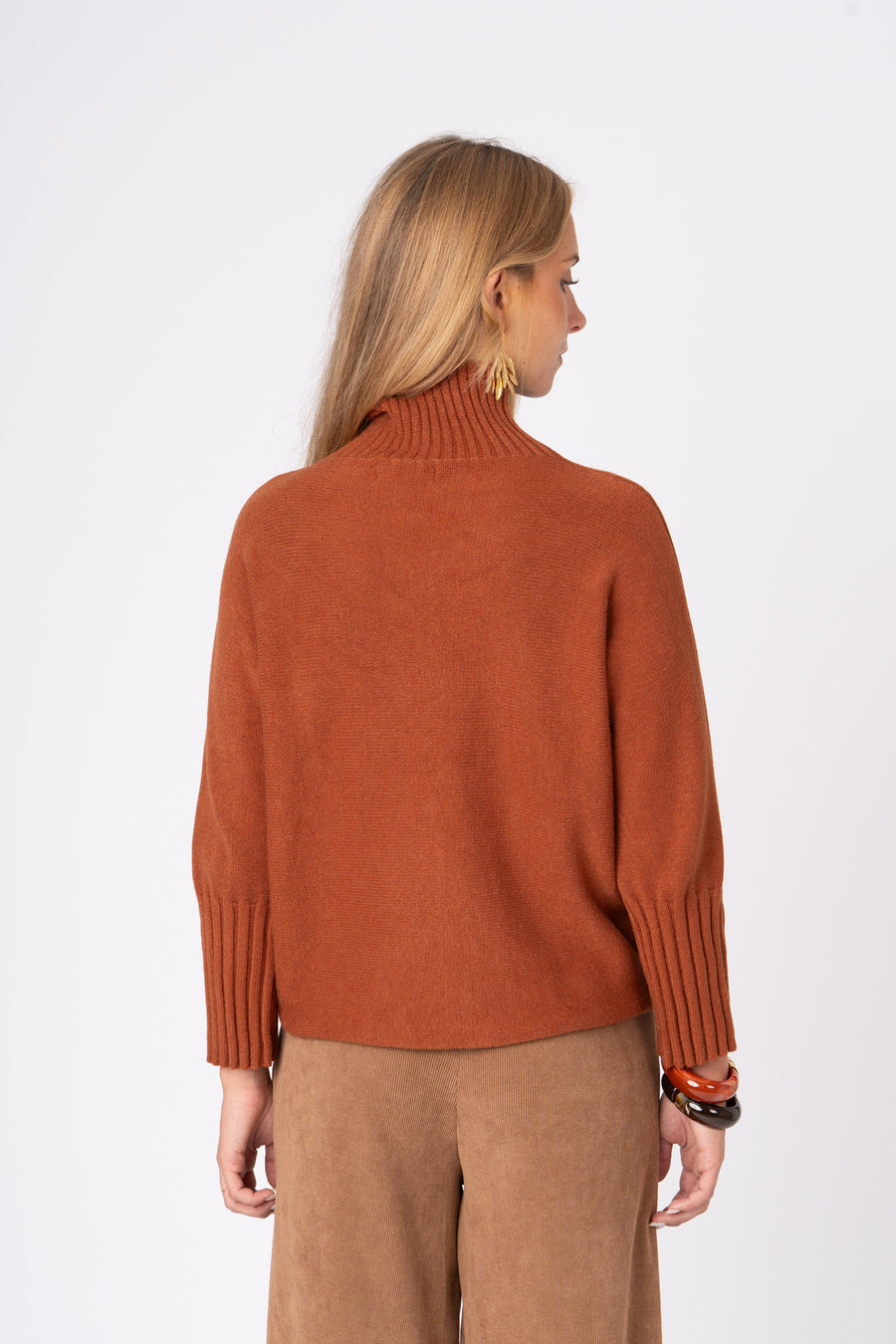 Camisola Canelle ferrugem