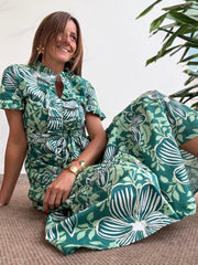 Vestido Comporta verde