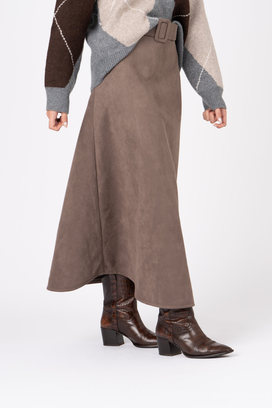 Saia camurcina Taupe