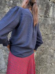Blusa Laço Azul