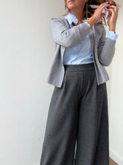 Calças Raiz Antracite