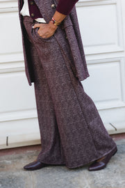 CONJUNTO TWEED  VINHO