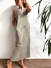 Vestido Essencial Caqui