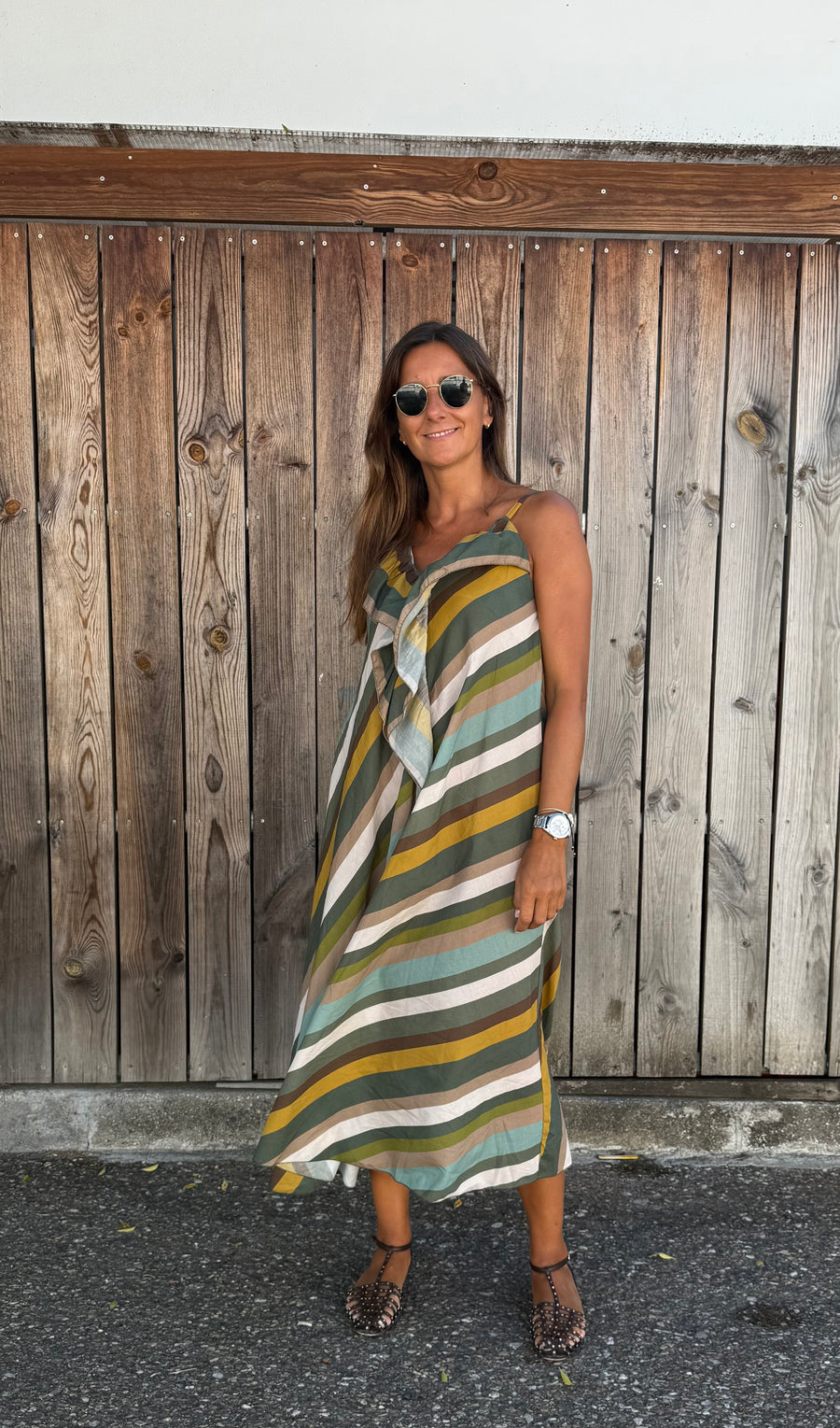 Vestido Bari verde
