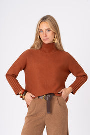 Camisola Canelle ferrugem