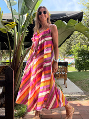 Vestido Fiesta beringela
