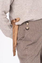 Camisola Laço areia