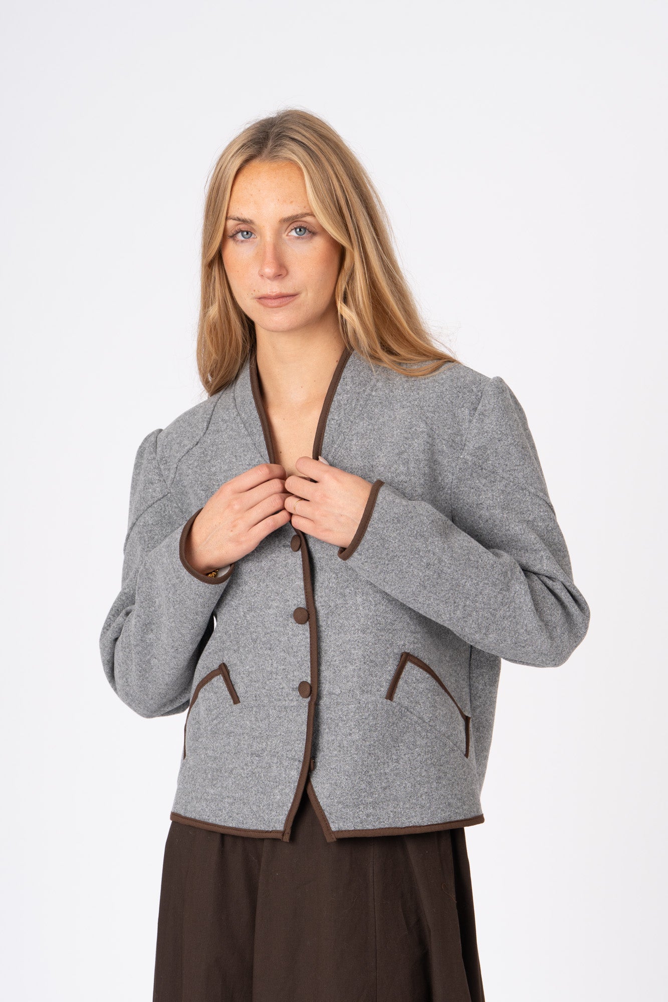 Casaco Highlands castanho ref:cas13647