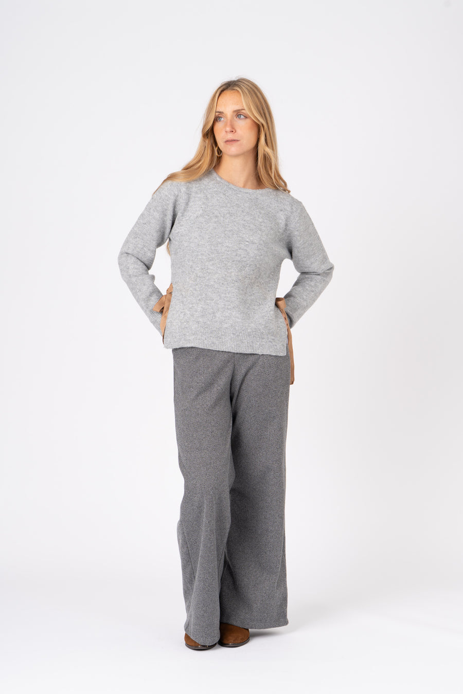 Calças Espiga cinzento ref:cal30131