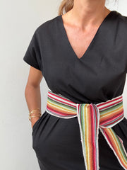 Vestido Kaftan Algodão
