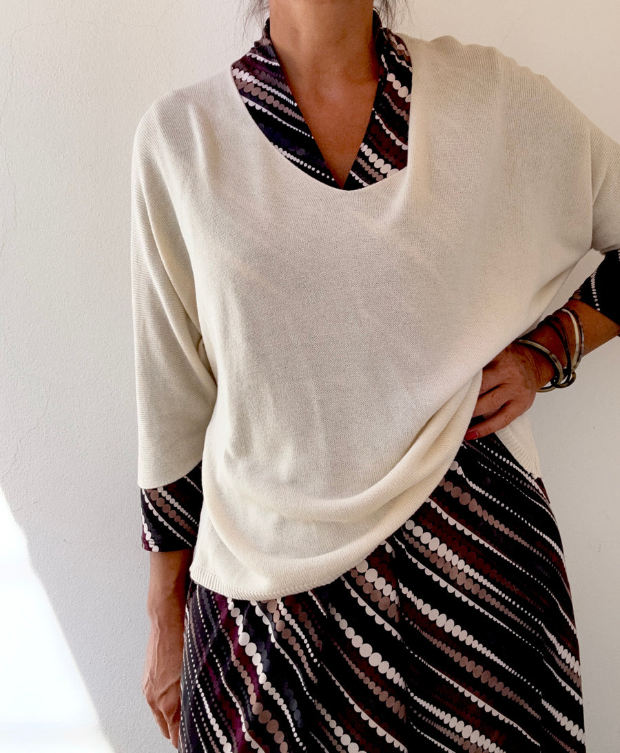 Camisola Manga 3/4 Cru