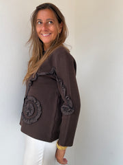 Camisola Éclat castanho