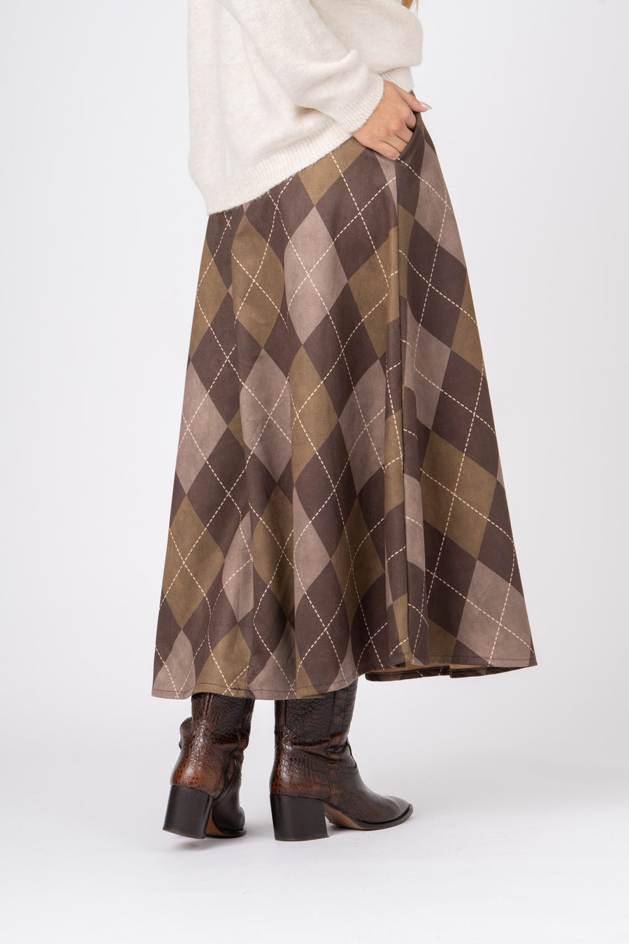 Saia Losango beje ref:sa30157