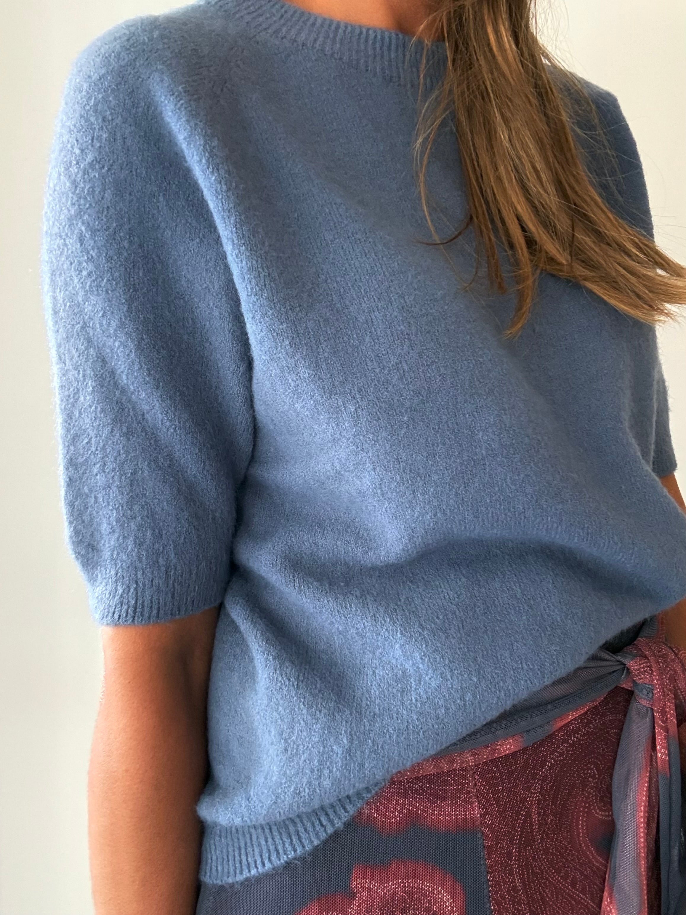 CAMISOLA 3/4 AZUL