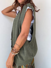 Colete Verde Oversized