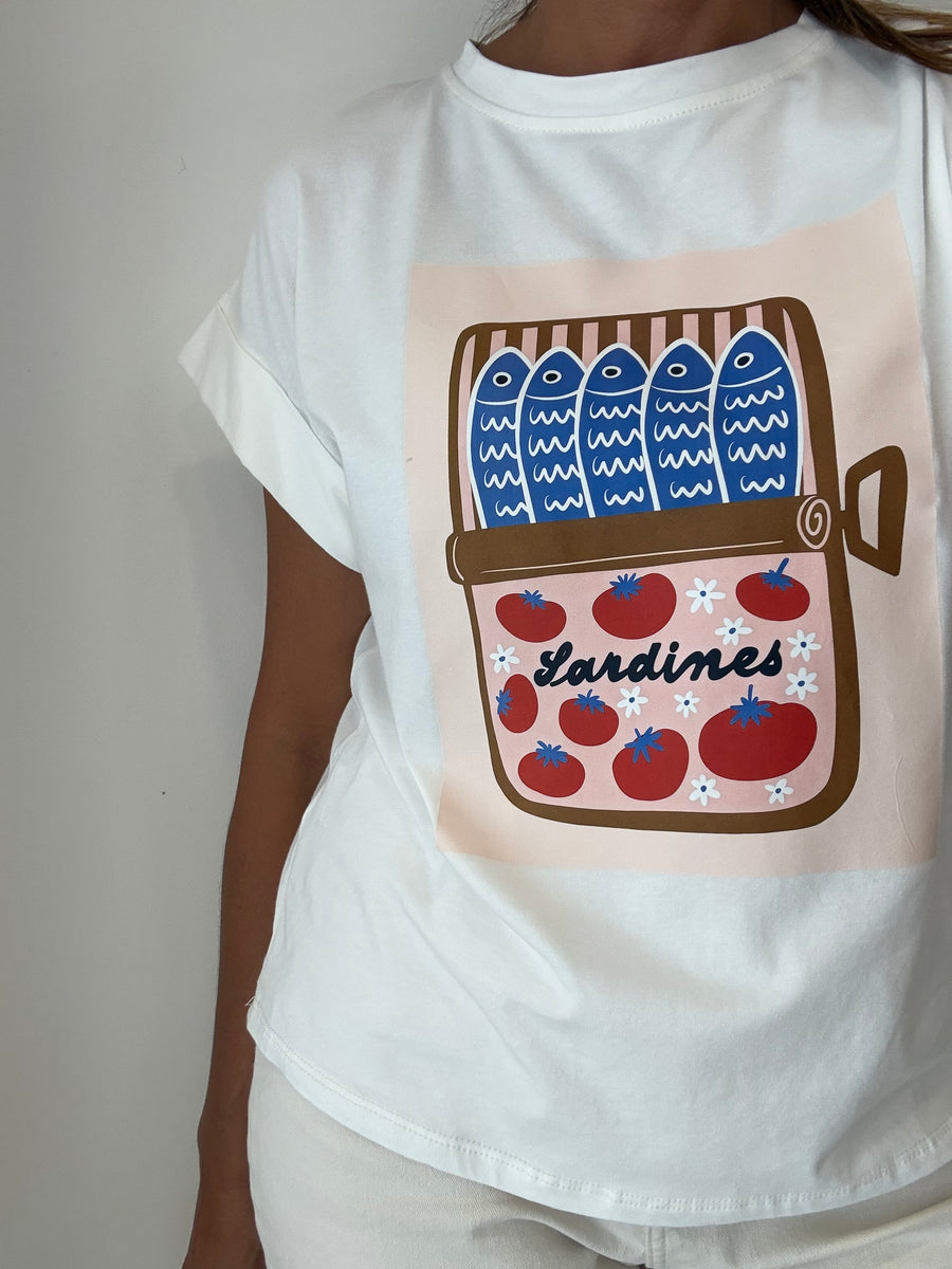 T-shirt sardinha