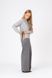 Camisola Laço cinzento