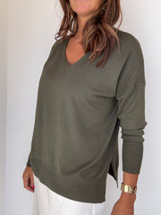 Camisola Essencial  Caqui