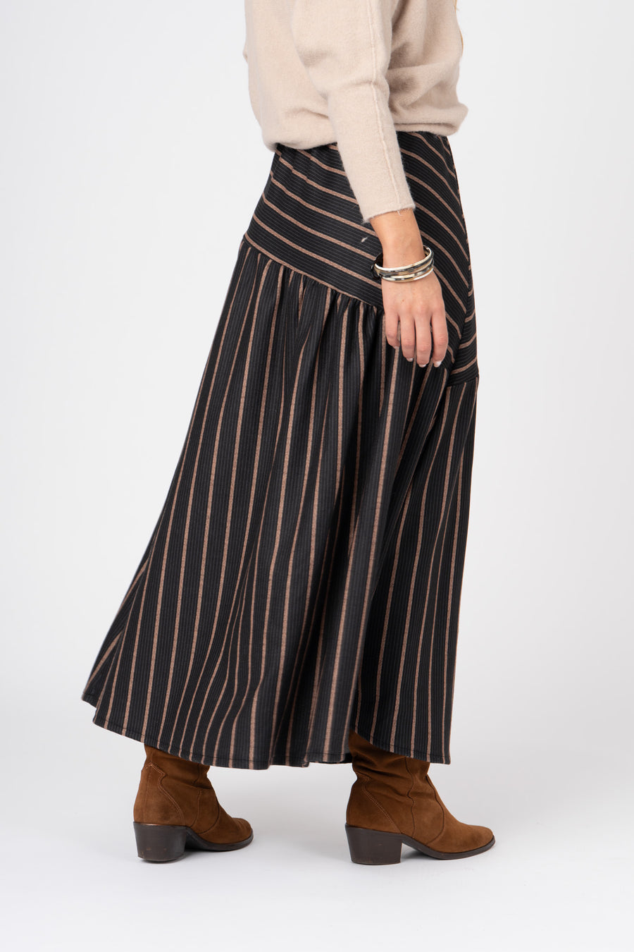 Saia Riscas Preto ref:sa35234