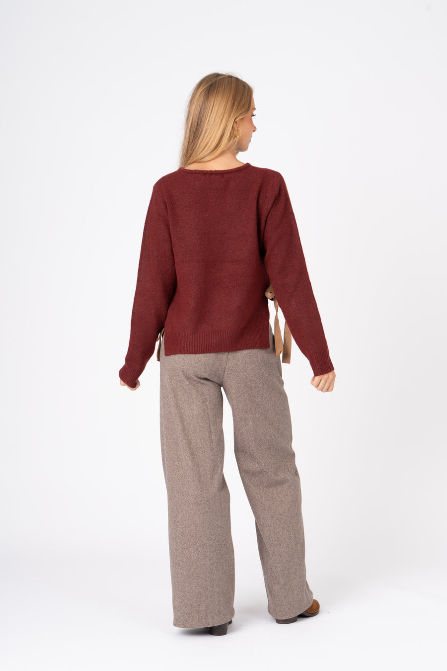 Camisola Laço ferrugem